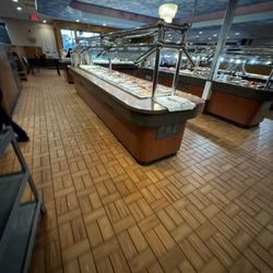 Super Buffet - Other angle and view of sides and entree selection