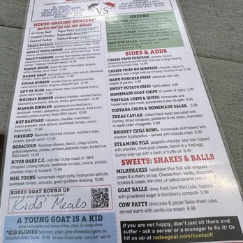 Rodeo Goat - Burgers Near Me - Houston, Texas Rodeo Goat - Burgers Near Me - Houston, Texas