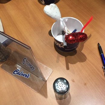 Culver's - Cute valentine center pieces - Ice Cream & Frozen Yogurt Near Me - Bradenton, Florida