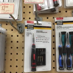 True Value Hardware Store - Found what I needed in record time.  Under 10 bucks, too!  Back to the hard drive.