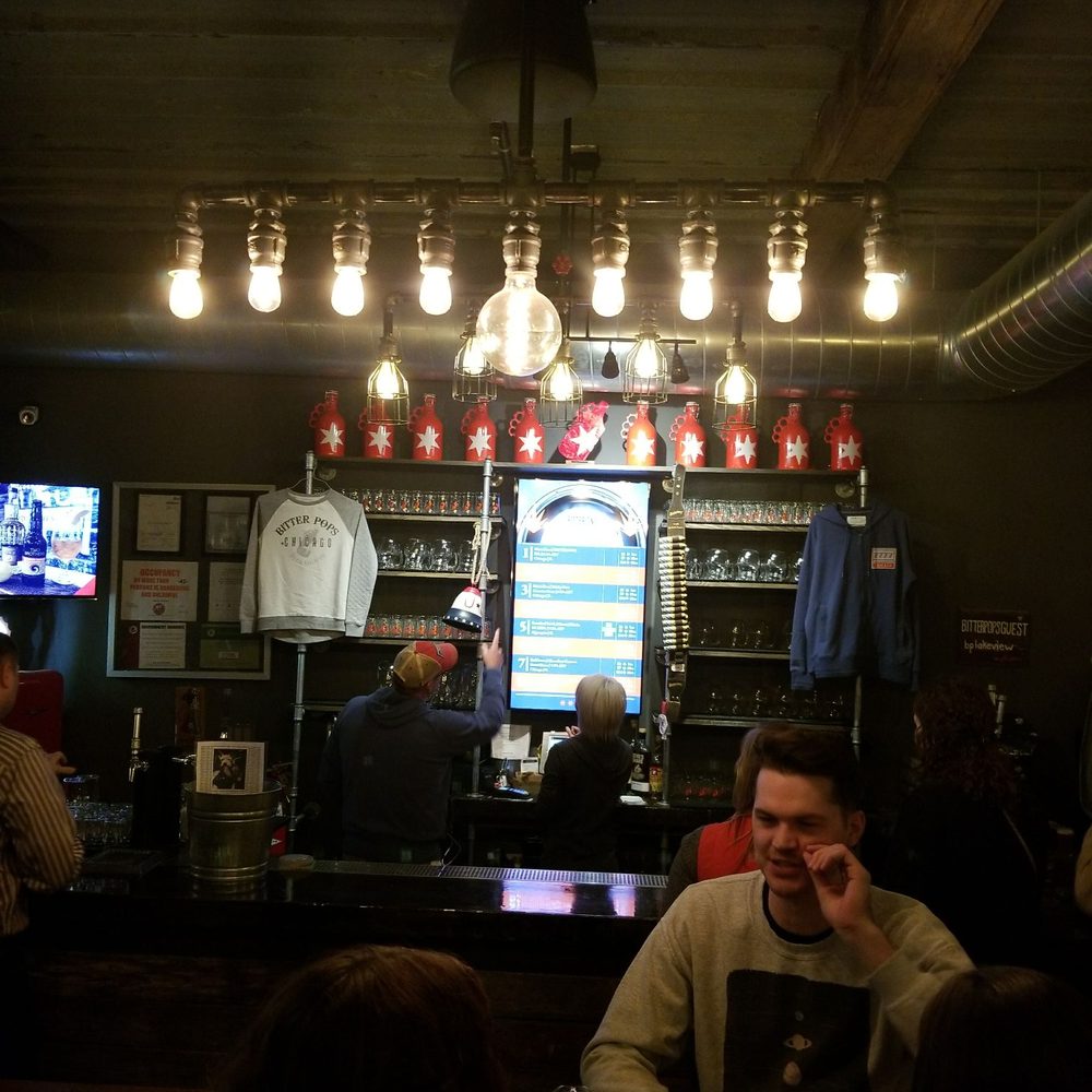 Bitter Pops - The bar in the tasting room - Beer, Wine & Spirits Near Me - Chicago, Illinois Bitter Pops - The bar in the tasting room - Beer, Wine & Spirits Near Me - Chicago, Illinois