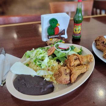 El Quetzal - Pollo dorado. Salsa brava on the side. - Latin American Near Me - Burlingame, California El Quetzal - Pollo dorado. Salsa brava on the side. - Latin American Near Me - Burlingame, California
