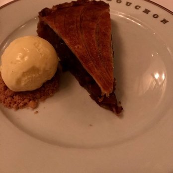 Bouchon - Apple Pie with Ice Cream - French Near Me - Yountville, California Bouchon - Apple Pie with Ice Cream - French Near Me - Yountville, California