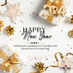 Lovely Nails - Wishing you a Happy New Year from all of us at Lovely Nails