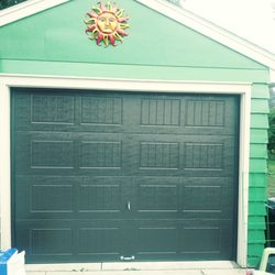 K-City Garage Door - Our new car house door.