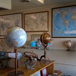 Wide World Maps & More! - We still stock a great selection of globes and world framed maps at our new central Phoenix location just east of SR51