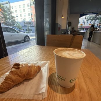 Wyatt's Coffee - Mexican mocha and plain croissant - Coffee & Tea Near Me - Gainesville, Florida Wyatt's Coffee - Mexican mocha and plain croissant - Coffee & Tea Near Me - Gainesville, Florida