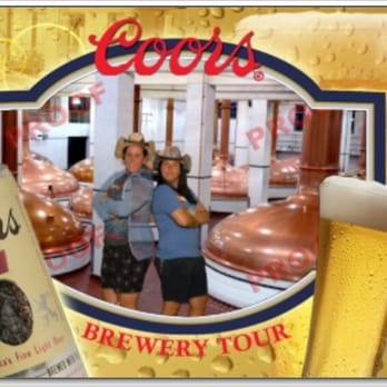 Coors - You get your picture taken before the tour and have the option to buy it at the end. - Beer Tours Near Me - Golden, Colorado