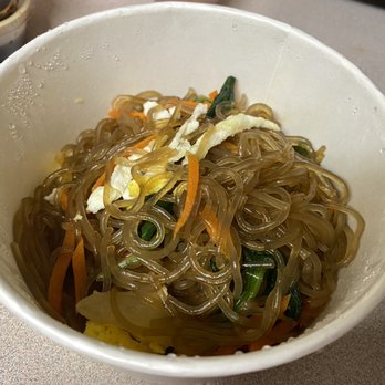 Asian Pear - Not filled to the top Japchae - Korean Near Me - Albuquerque, New Mexico