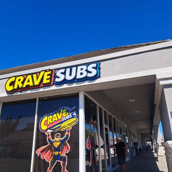 Crave Subs - Entrance - Sandwiches Near Me - Modesto, California