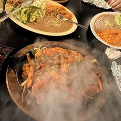 El Taco Loco Taqueria - Steak and chicken fajitas