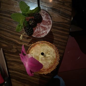 RED O - Blackberry bramble and mango tamarindo loco cocktails - Mexican Near Me - San Diego, California RED O - Blackberry bramble and mango tamarindo loco cocktails - Mexican Near Me - San Diego, California