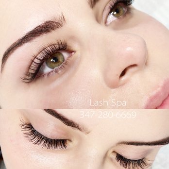 Lash Spa Eyelash Extensions - Glam Set - Eyelash Service Near Me - Brooklyn, New York