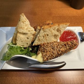 Coldwater Cafe - Nut Crusted Fried Brie - American Near Me - Tipp City, Ohio