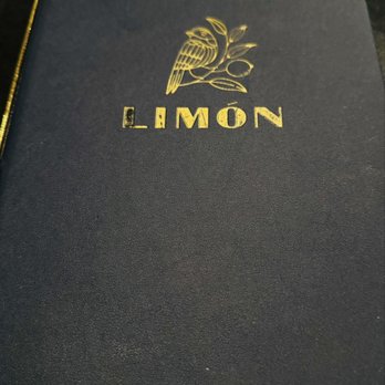 Limón - Menu cover. Menu bilingual, but server helpful in recommendations and heat levels. - Peruvian Near Me - Mountain View, California Limón - Menu cover. Menu bilingual, but server helpful in recommendations and heat levels. - Peruvian Near Me - Mountain View, California