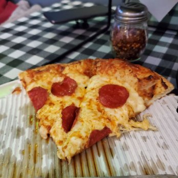 Our Town Pizzeria & Deli - Pepperoni w white sauce - Pizza Near Me - Gridley, California Our Town Pizzeria & Deli - Pepperoni w white sauce - Pizza Near Me - Gridley, California