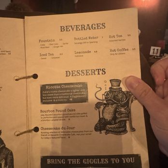 Gigglewaters - Dessert menu - American Near Me - Safety Harbor, Florida