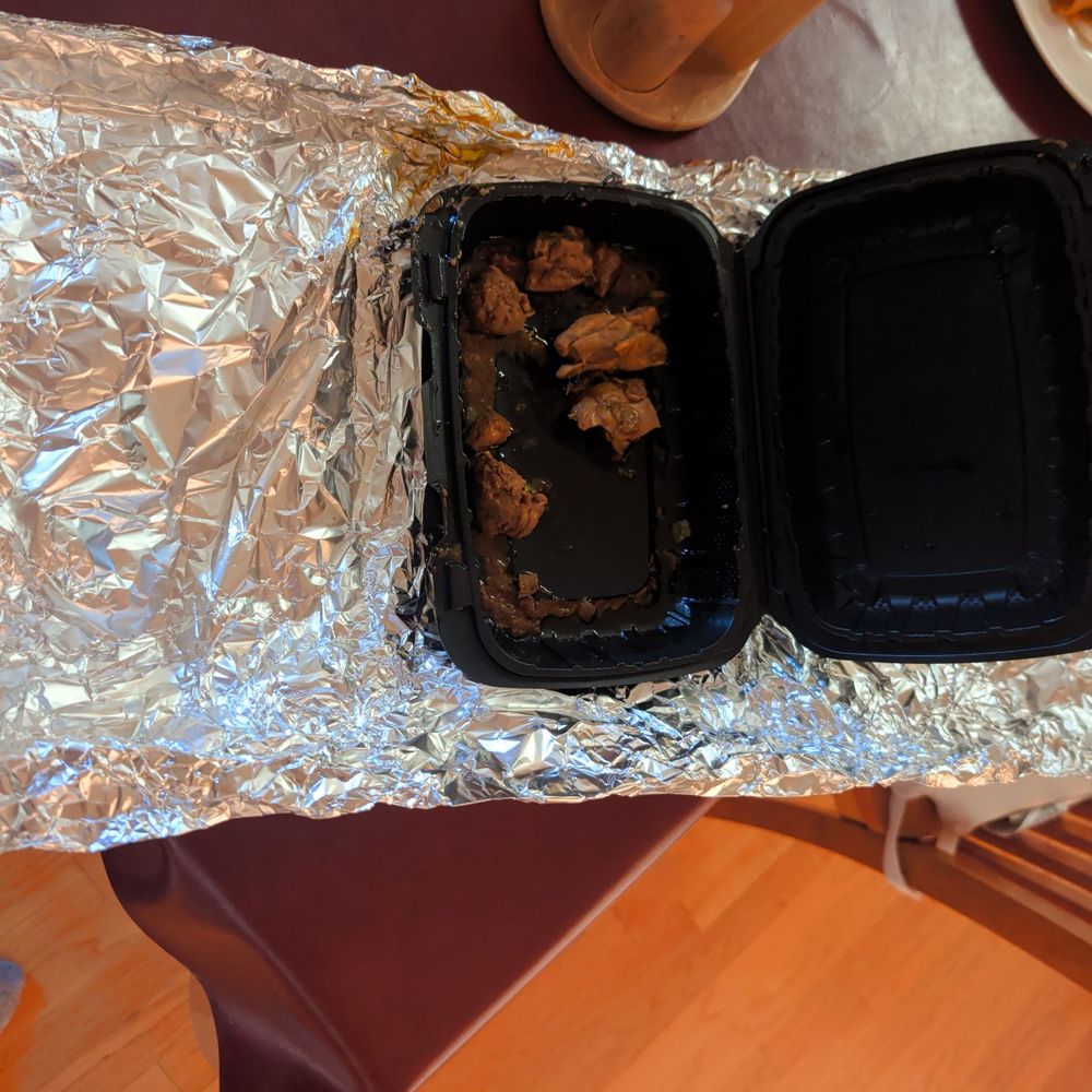 Hi5 India - Some of this foil should have been used to wrap the roti separately. There is almost 3 feet of foil. - Indian Near Me - Fremont, California Hi5 India - Some of this foil should have been used to wrap the roti separately. There is almost 3 feet of foil. - Indian Near Me - Fremont, California