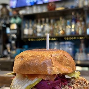 Brickhouse Cafe & Bar - Fried chicken sandwich - Burgers Near Me - San Francisco, California Brickhouse Cafe & Bar - Fried chicken sandwich - Burgers Near Me - San Francisco, California