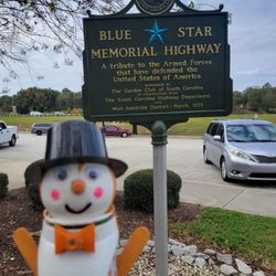 I-20 Westbound Rest Area - Penguin was here