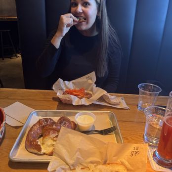 Wursthaus - The pretzel was awesome too, can't go wrong with beer cheese - Pubs Near Me - Santa Ana, California Wursthaus - The pretzel was awesome too, can't go wrong with beer cheese - Pubs Near Me - Santa Ana, California