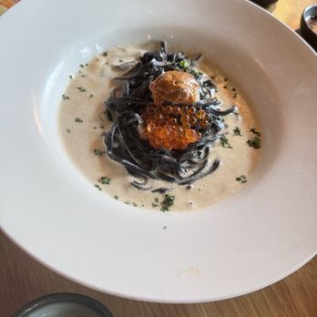 Robata Wasa - Squid Ink Uni Pasta - Sushi Bars Near Me - Irvine, California
