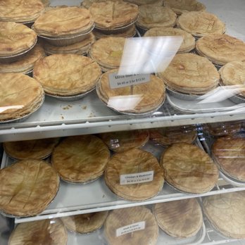 British Pride Bakery - a display of pies - Bakeries Near Me - Cambridge, Ontario
