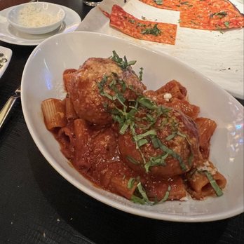 Allegro - RIGATONI & MEATBALLS - Italian Near Me - Las Vegas, Nevada Allegro - RIGATONI & MEATBALLS - Italian Near Me - Las Vegas, Nevada