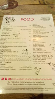 Menu photo 5 Chick N' Sours London, XGL Menu photo 5 Chick N' Sours London, XGL