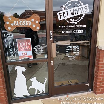 Pet Wants - Closed on Sunday - Pet Stores Near Me - Johns Creek, Georgia Pet Wants - Closed on Sunday - Pet Stores Near Me - Johns Creek, Georgia