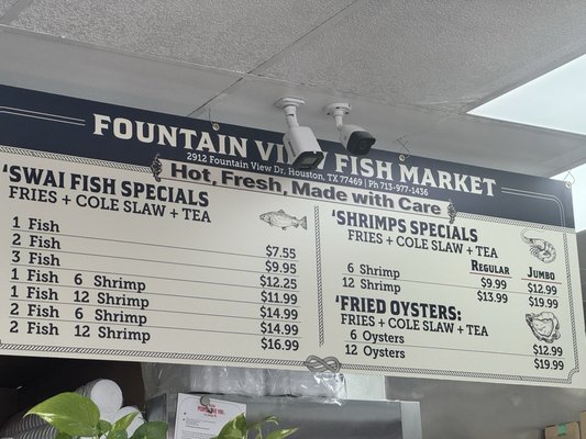 Menu photo 2 Fountain View Fish Market Houston, TX Menu photo 2 Fountain View Fish Market Houston, TX