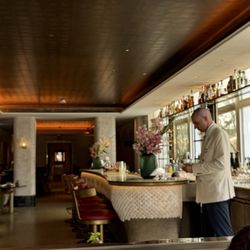 The St. Regis Venice - Welcoming bar! (I recommend the Hugo Spritz)
