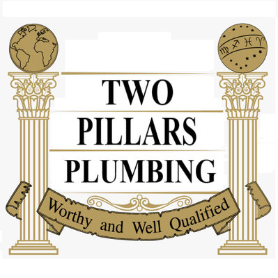 Two Pillars Plumbing Logo