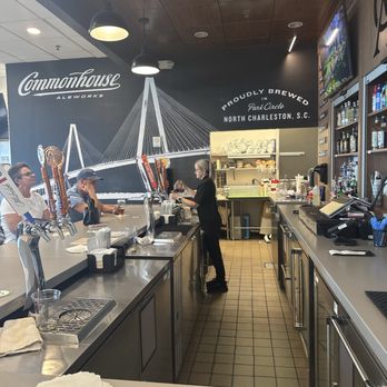 Commonhouse Aleworks - The bar area - Breakfast & Brunch Near Me - North Charleston, South Carolina Commonhouse Aleworks - The bar area - Breakfast & Brunch Near Me - North Charleston, South Carolina