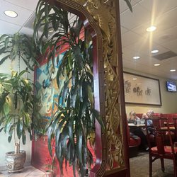 Expanded view of restaurant entry area