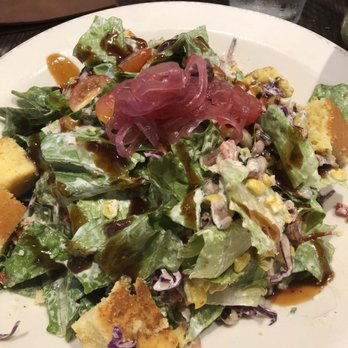 Handsome Hog - Bbq Chopped Salad with corn bread - Southern Near Me - St Paul, Minnesota