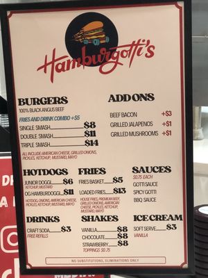Menu photo 1 Hamburgotti's Richardson, TX Menu photo 1 Hamburgotti's Richardson, TX