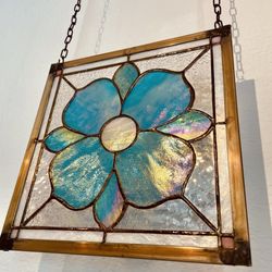 Cobalt Glassworks - Flower piece