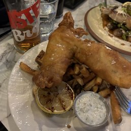 Fish and chips Fish and chips