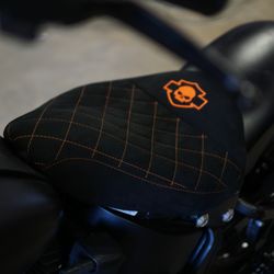 Ag Customs Upholstery - Custom Harley Davidson motorcycle