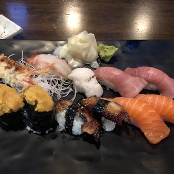 Mr Sushi - Uni, eel, salmon, fatty tuna, sweet shrimp and scallop nigir - Sushi Bars Near Me - Gahanna, Ohio Mr Sushi - Uni, eel, salmon, fatty tuna, sweet shrimp and scallop nigir - Sushi Bars Near Me - Gahanna, Ohio