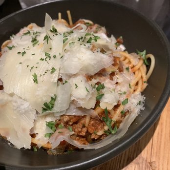 Corbett & Claude - Spaghetti bolognese - Wine Bars Near Me - Upper Mount Gravatt, QLD