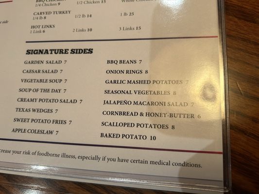 Menu photo 3 Back Forty Texas BBQ Pleasant Hill, CA