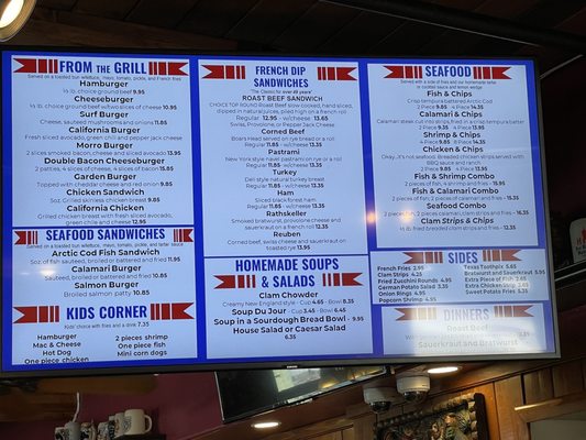 Menu photo 6 Hofbrau Morro Bay, CA