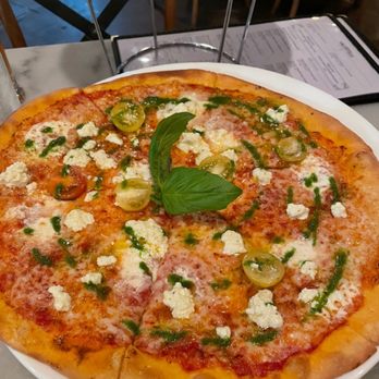 Vaudeville - Margherita pizza - New American Near Me - Fredericksburg, Texas