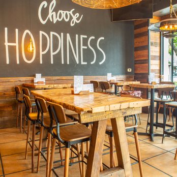 Affordable Seating - Slate bar stools with black frame and walnut seats (#947-BS-BF) - Furniture Stores Near Me - Chicago, Illinois