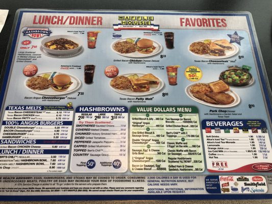 Menu photo 2 Waffle House Petal, MS
