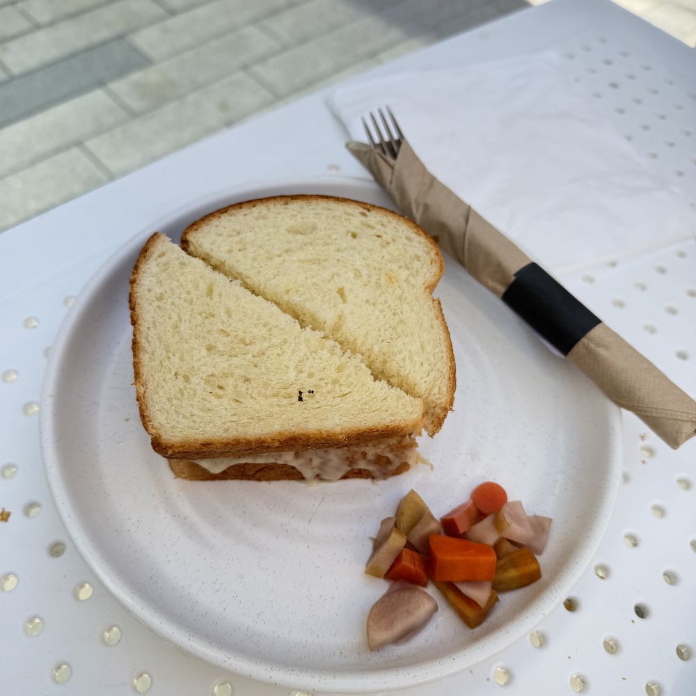 Craftsman and Wolves - Fritatta sando ($13.5) - Patisserie/Cake Shop Near Me - Mountain View, California Craftsman and Wolves - Fritatta sando ($13.5) - Patisserie/Cake Shop Near Me - Mountain View, California