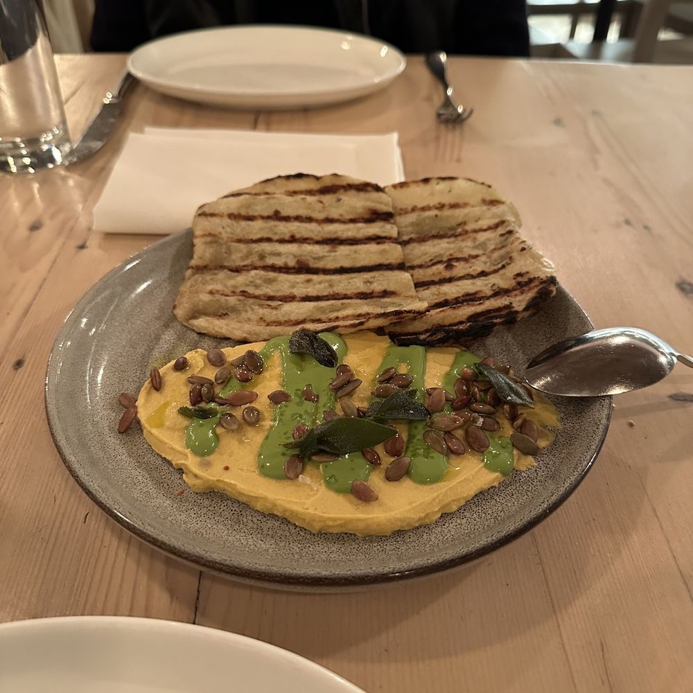 Amali - Autumn Squash Hummus - Mediterranean Near Me - New York, New York