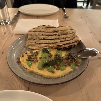 Amali - Autumn Squash Hummus - Mediterranean Near Me - New York, New York Amali - Autumn Squash Hummus - Mediterranean Near Me - New York, New York